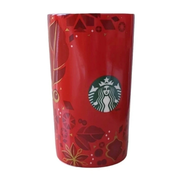 Starbucks 2013 Holiday Mugs Christmas Snowflake MCM - Picture 3 of 9